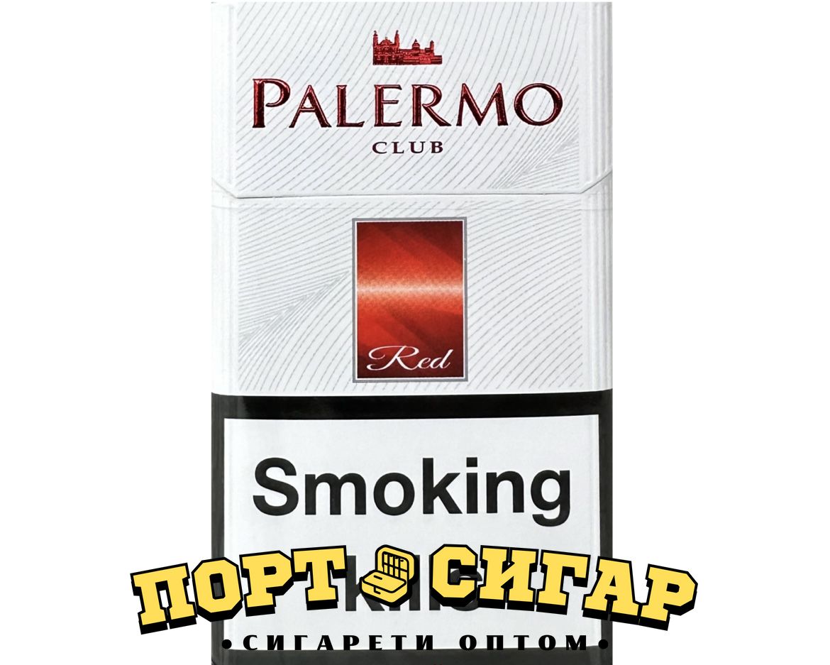 Купити Palermo KS Red 80 mm (Палермо КС червоний 80 мм) дешево в Україні 📦 Порт-Сигар